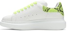 Buy Zapatillas Alexander McQueen Oversized 'Blanco Amarillo Fluo Python' 553680-WHX9M-9179