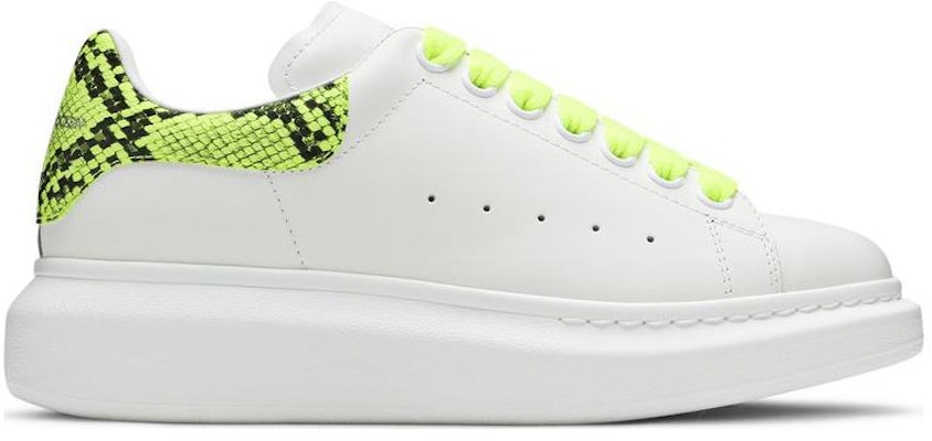 Zapatillas Alexander McQueen Oversized 'Blanco Amarillo Fluo Python' 553680-WHX9M-9179 Order Zapatillas Alexander McQueen Oversized 'Blanco Amarillo Fluo Python' 553680-WHX9M-9179