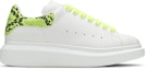 Order Zapatillas Alexander McQueen Oversized 'Blanco Amarillo Fluo Python' 553680-WHX9M-9179