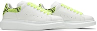 Lookbook Zapatillas Alexander McQueen Oversized 'Blanco Amarillo Fluo Python' 553680-WHX9M-9179