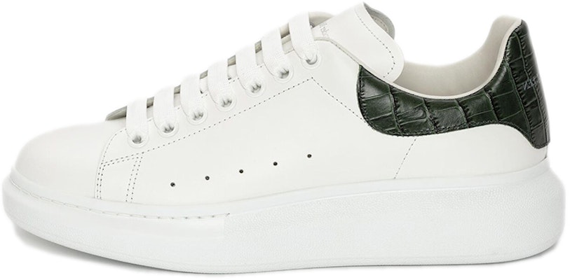 Alexander McQueen Sneakers Oversize 'Putih Hijau Hutan Buaya' 625162WIAFX9448 Buy Alexander McQueen Sneakers Oversize 'Putih Hijau Hutan Buaya' 625162WIAFX9448
