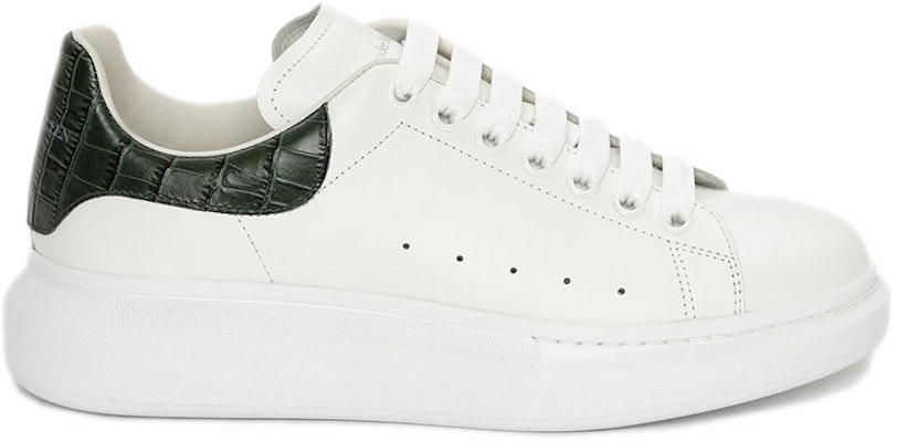 Alexander McQueen Sneakers Oversize 'Putih Hijau Hutan Buaya' 625162WIAFX9448 Order Alexander McQueen Sneakers Oversize 'Putih Hijau Hutan Buaya' 625162WIAFX9448