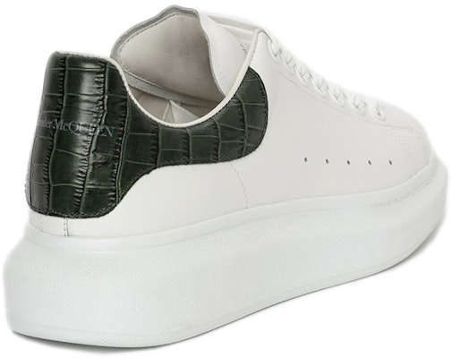 Alexander McQueen Sneakers Oversize 'Putih Hijau Hutan Buaya' 625162WIAFX9448 Shop Alexander McQueen Sneakers Oversize 'Putih Hijau Hutan Buaya' 625162WIAFX9448