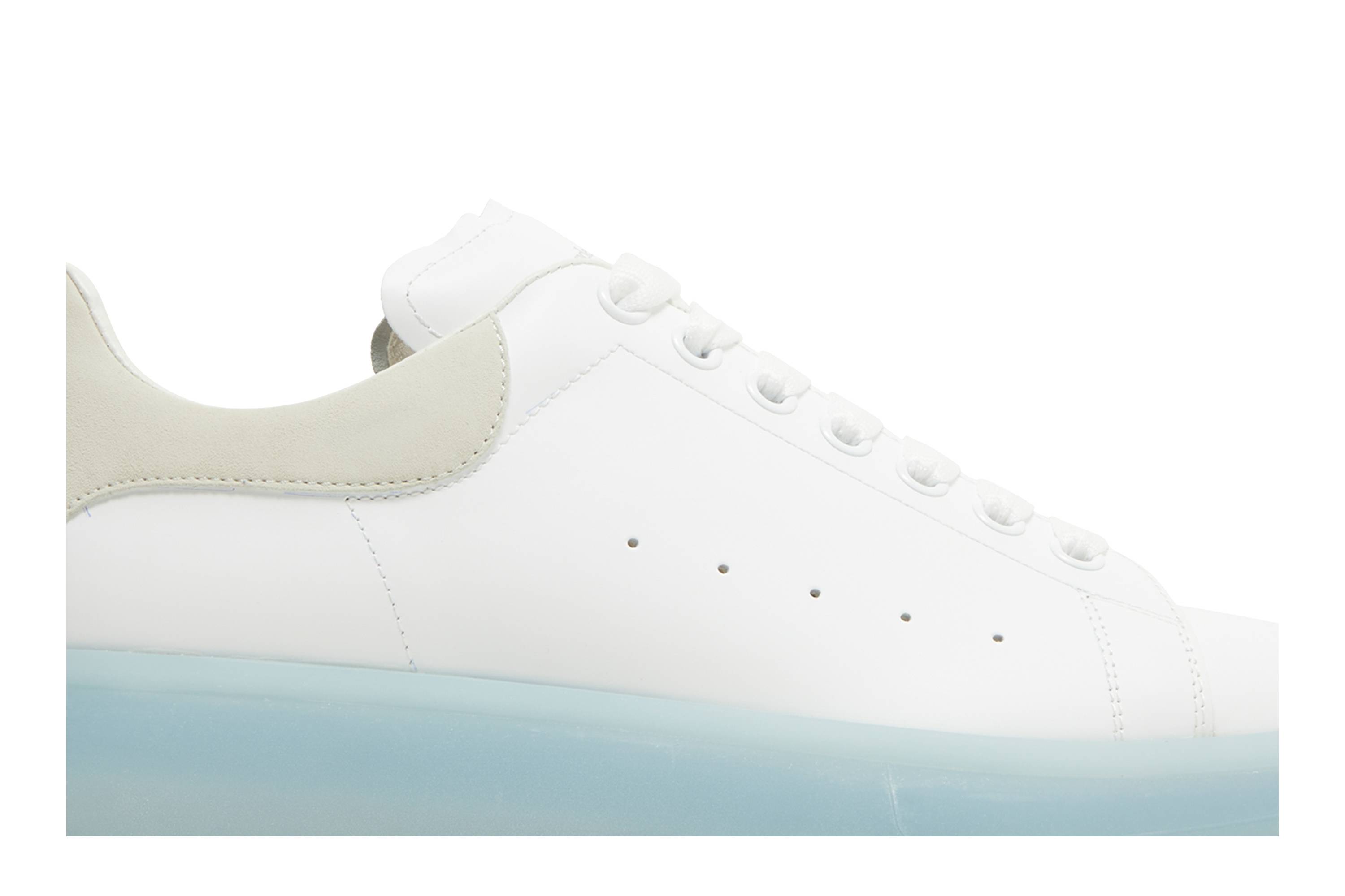 Order Alexander McQueen Sepatu Oversized 'Putih Biru Dingin' 667828-WIAFA-9430