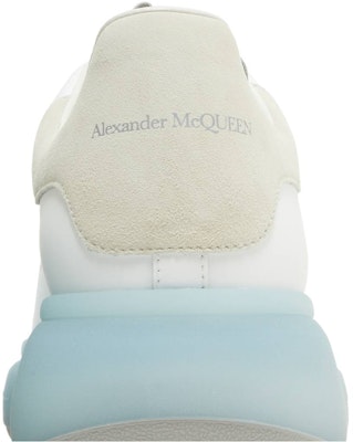 Alexander McQueen Sepatu Oversized 'Putih Biru Dingin' 667828-WIAFA-9430 Sizing Alexander McQueen Sepatu Oversized 'Putih Biru Dingin' 667828-WIAFA-9430