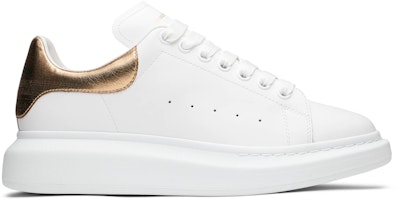Alexander McQueen Oversized Sneaker 'White Gold' 553680WHNBG9075 Alexander McQueen Oversized Sneaker 'White Gold' 553680WHNBG9075