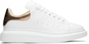 Buy アレキサンダー・マックイーン オーバーサイズスニーカー 白/金 553680WHNBG9075