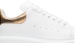 Order アレキサンダー・マックイーン オーバーサイズスニーカー 白/金 553680WHNBG9075