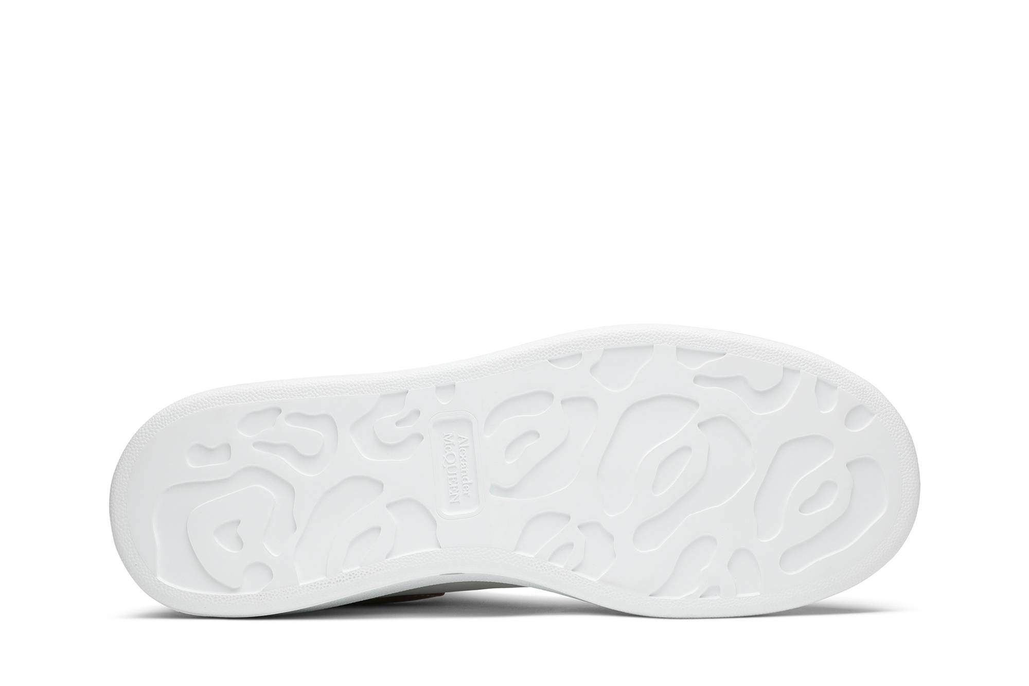 Shop 亚历山大·麦昆金白色厚底运动鞋 553680WHNBG9075