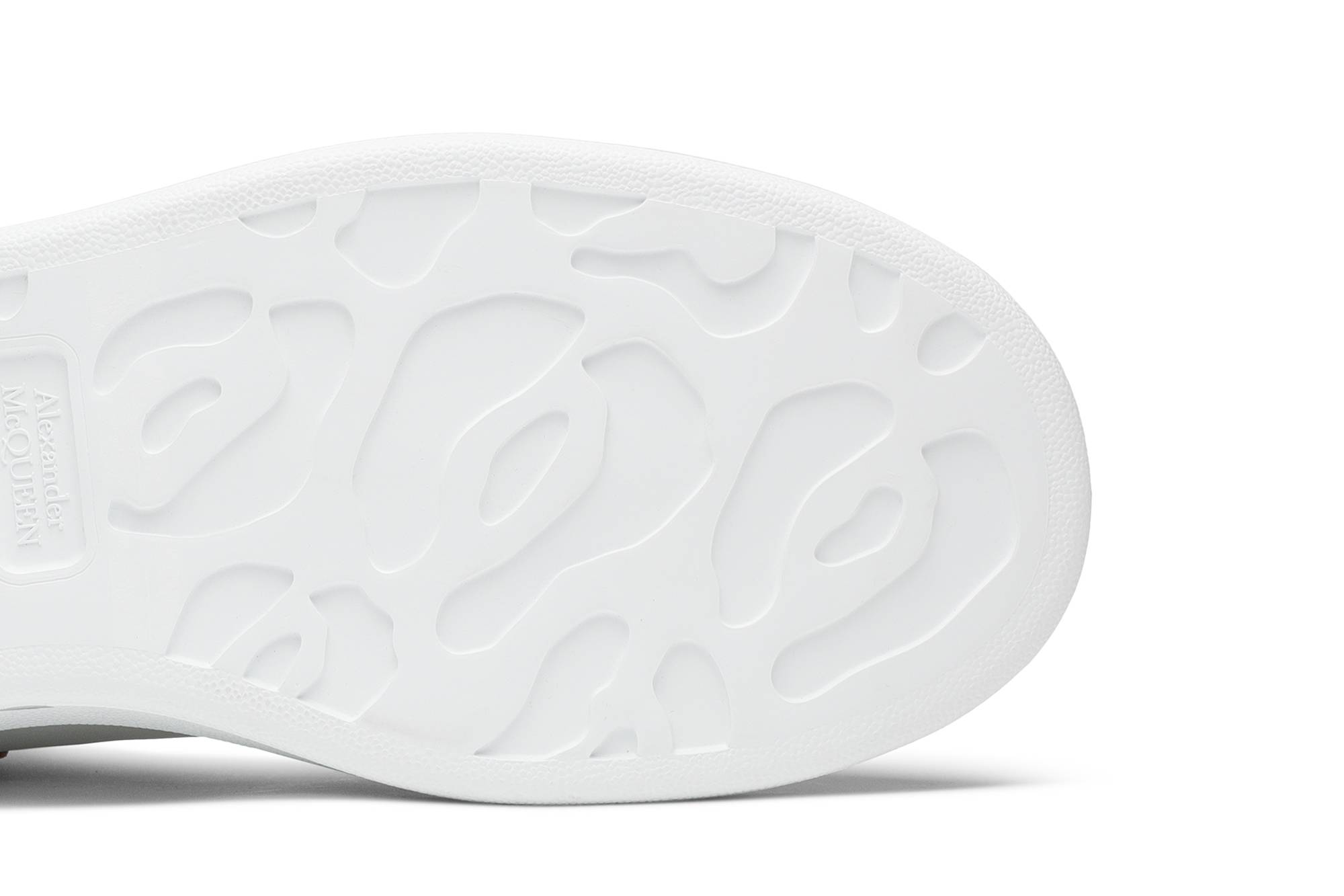 Purchase 亚历山大·麦昆金白色厚底运动鞋 553680WHNBG9075