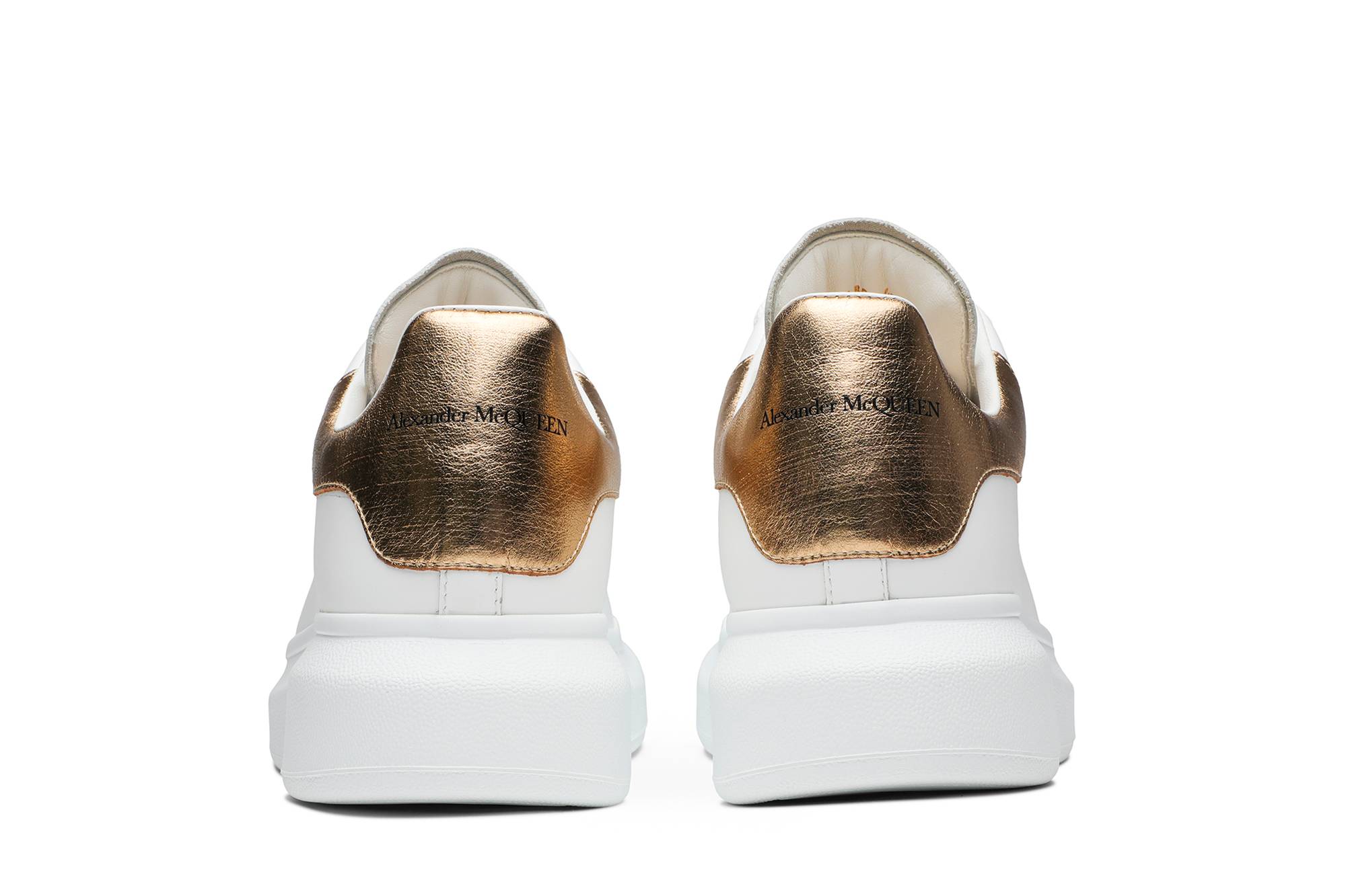 Details for 亚历山大·麦昆金白色厚底运动鞋 553680WHNBG9075