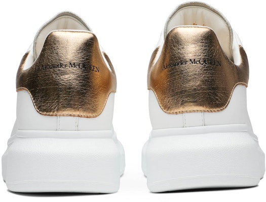 Alexander mcqueen sales oversized sneaker gold