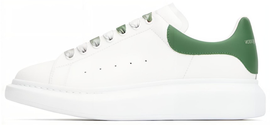 알렉산더 맥퀸 오버사이즈 스니커즈 (화이트 그린) 553680-WHVIP-9778 Buy 알렉산더 맥퀸 오버사이즈 스니커즈 (화이트 그린) 553680-WHVIP-9778