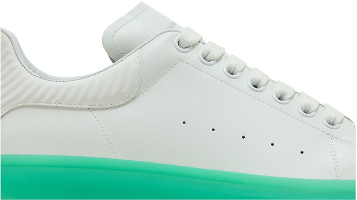 Alexander McQueen Sepatu Oversized 'Putih Hijau' 682397-WIB94-9487 Order Alexander McQueen Sepatu Oversized 'Putih Hijau' 682397-WIB94-9487
