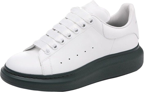 Alexander McQueen Sepatu Oversize 'Putih Hijau' 553680-WHTQ4-9448 Order Alexander McQueen Sepatu Oversize 'Putih Hijau' 553680-WHTQ4-9448