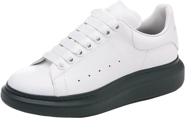 Alexander McQueen Sepatu Oversize 'Putih Hijau' 553680-WHTQ4-9448 Order Alexander McQueen Sepatu Oversize 'Putih Hijau' 553680-WHTQ4-9448