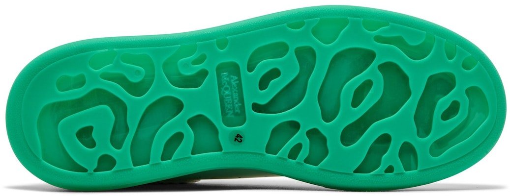 Alexander McQueen Sepatu Oversized 'Putih Hijau' 682397-WIB94-9487 Shop Alexander McQueen Sepatu Oversized 'Putih Hijau' 682397-WIB94-9487