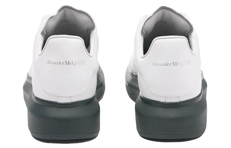 Shop Zapatillas Alexander McQueen Oversized 'Blanco Verde' 553680WHTQ49448