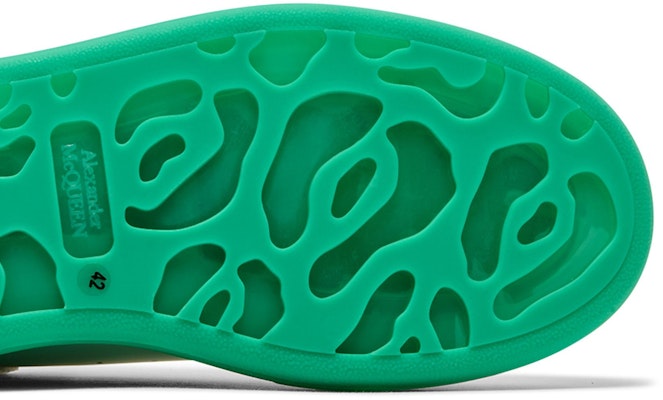 Alexander McQueen Sepatu Oversized 'Putih Hijau' 682397-WIB94-9487 Purchase Alexander McQueen Sepatu Oversized 'Putih Hijau' 682397-WIB94-9487