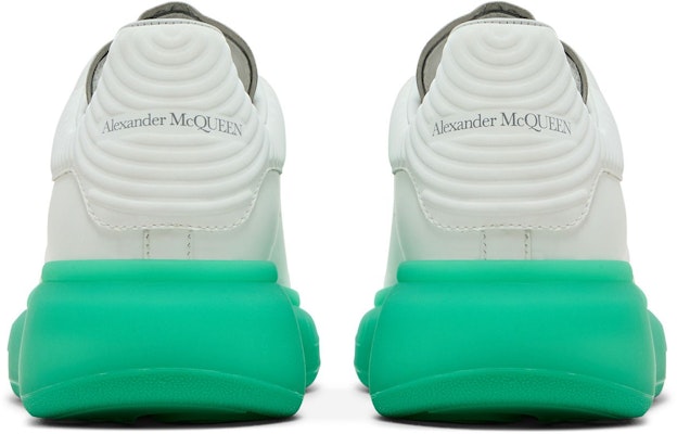 Alexander McQueen Sepatu Oversized 'Putih Hijau' 682397-WIB94-9487 Details for Alexander McQueen Sepatu Oversized 'Putih Hijau' 682397-WIB94-9487