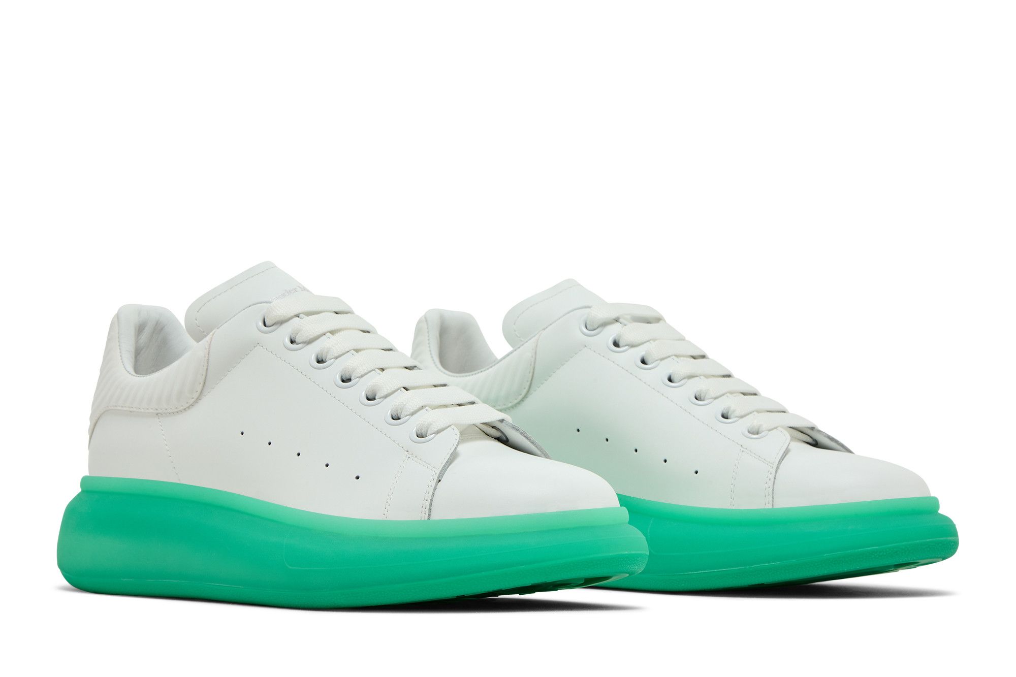 Cheap Alexander McQueen Zapatillas Oversized 'Blanco Verde' 682397-WIB94-9487