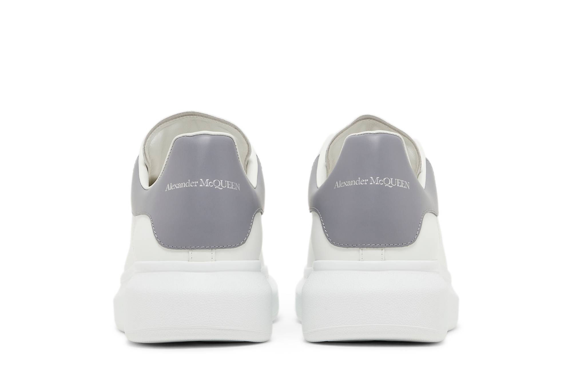 Details for Alexander McQueen Oversized Sneaker 'Putih Kelabu' 727388WHGP58715