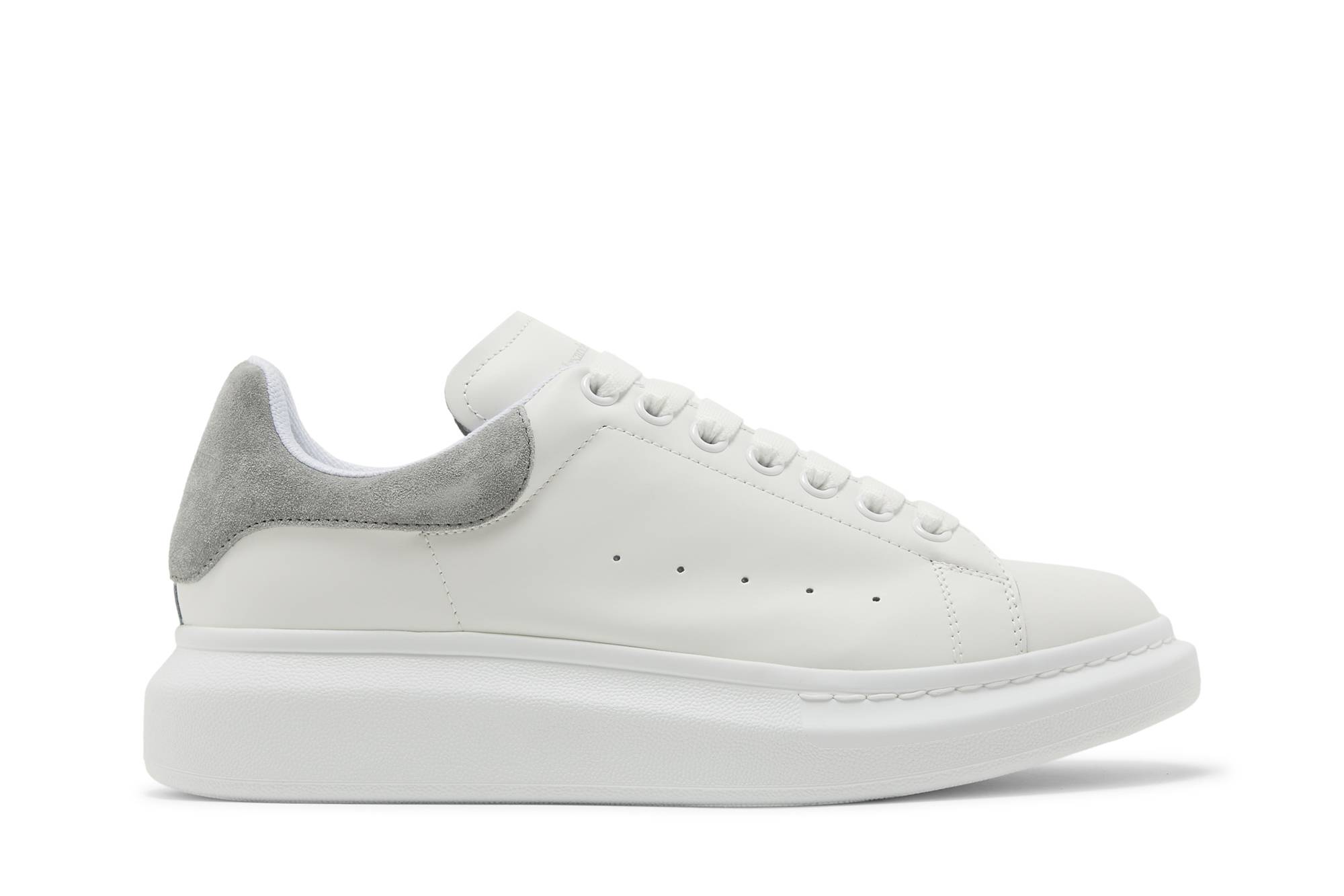 Buy Alexander McQueen Sneaker Oversized 'Putih Abu Suede' 634609-WHNBZ-9724