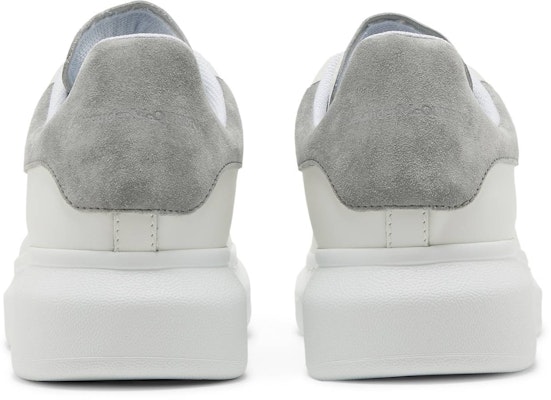 Alexander McQueen Oversized Sneaker 'Putih Kelabu Suede' 634609-WHNBZ-9724 Details for Alexander McQueen Oversized Sneaker 'Putih Kelabu Suede' 634609-WHNBZ-9724