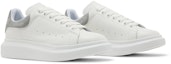 Cheap Alexander McQueen Oversized Sneaker 'Putih Kelabu Suede' 634609-WHNBZ-9724