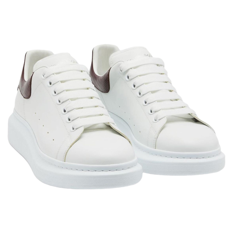 Shop アレキサンダー・マックイーン オーバーサイズ スニーカー 'ホワイトヒール カラーブロック' 727388WIFT69088 727388WIFT69088