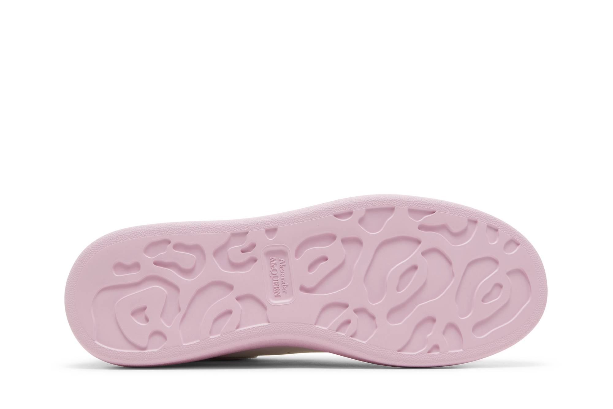 Shop Alexander McQueen Oversized Sneaker 'Putih Ais Merah Jambu' 553680-WIBN8-9657