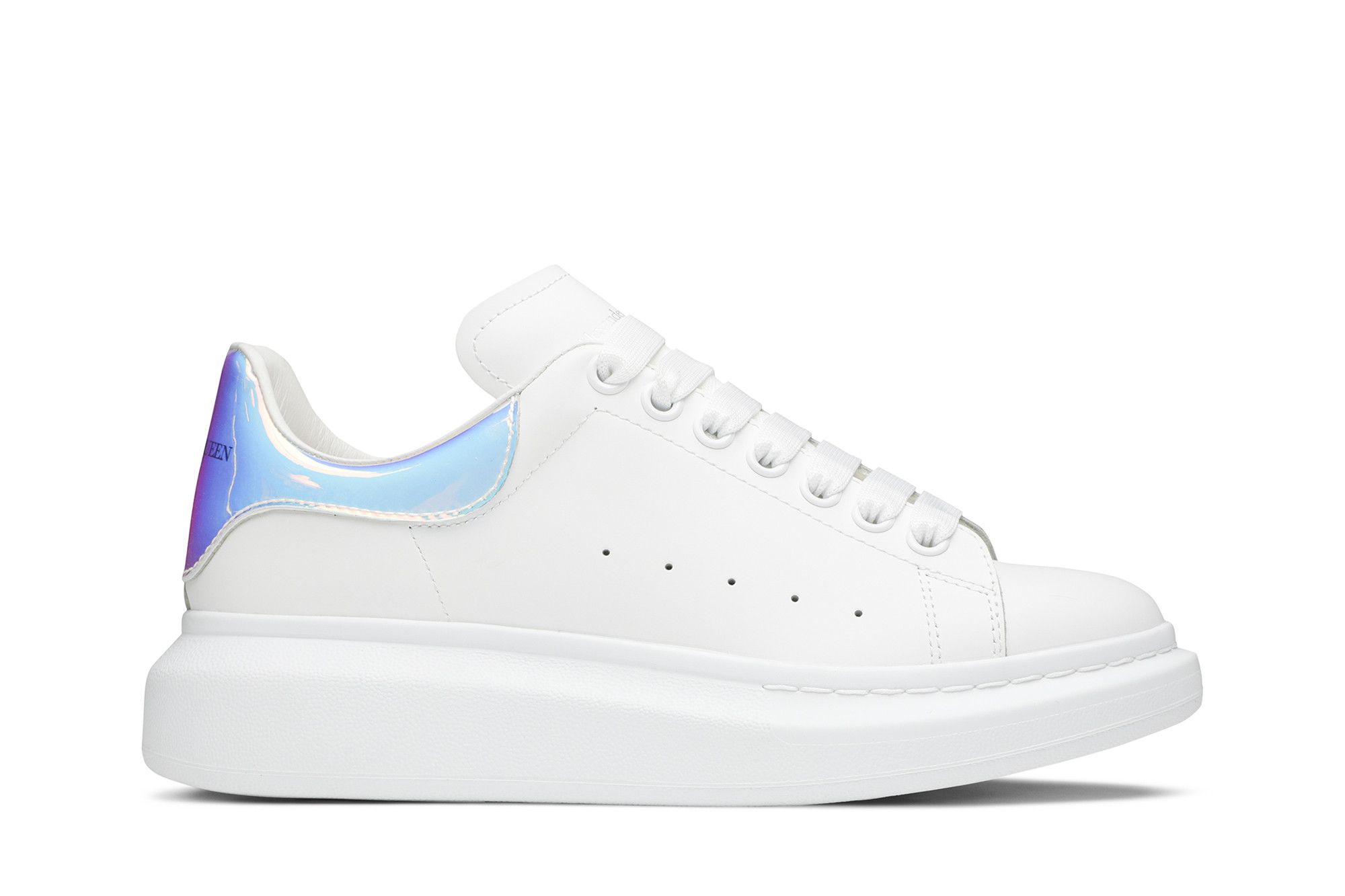 Alexander McQueen Oversized Sneaker 'White Iridescent' 561580WHVI59375