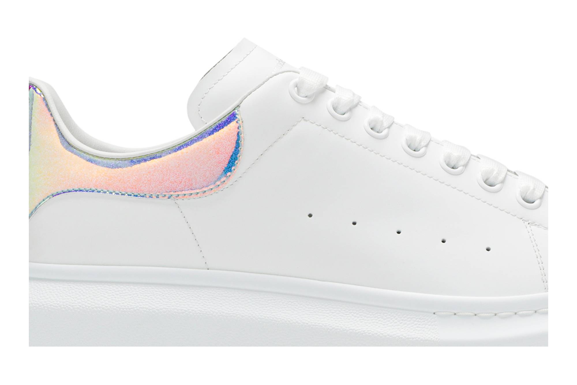 Order Alexander McQueen Oversized Sneaker 'Putih Iridescent' 553680WHX929123