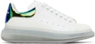 Order Alexander McQueen Oversized Sneaker 'Putih Iridescent' 610812-WIBS1-4535