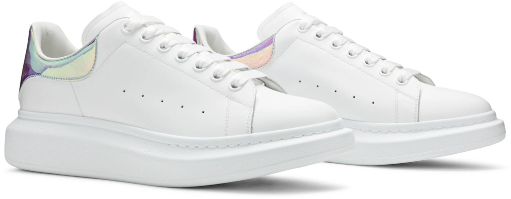 Alexander McQueen Oversized Sneaker 'Putih Iridescent' 553680WHX929123 Cheap Alexander McQueen Oversized Sneaker 'Putih Iridescent' 553680WHX929123