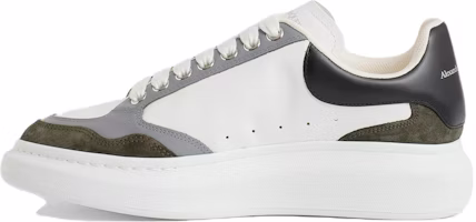Alexander McQueen Oversized Sneaker 'White Khaki Grey' 757710-WIA5V-3155 Alexander McQueen Oversized Sneaker 'White Khaki Grey' 757710-WIA5V-3155