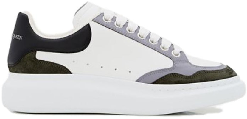 Alexander McQueen Oversized Sneaker 'Putih Khaki Kelabu' 757710-WIA5V-3155 Order Alexander McQueen Oversized Sneaker 'Putih Khaki Kelabu' 757710-WIA5V-3155