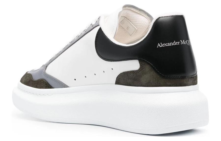 Shop Alexander McQueen Oversized Sneaker 'Putih Khaki Kelabu' 757710-WIA5V-3155