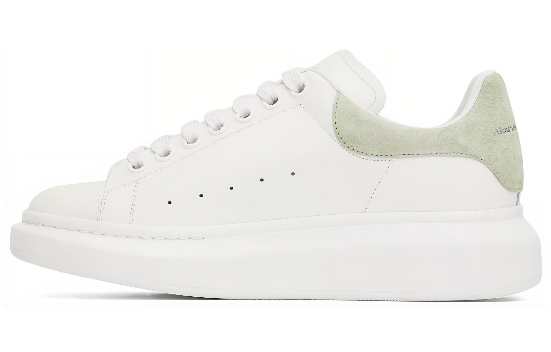 Buy Alexander McQueen Oversized Sneaker 'Low Top Kulit Putih' 727398WIBN28935