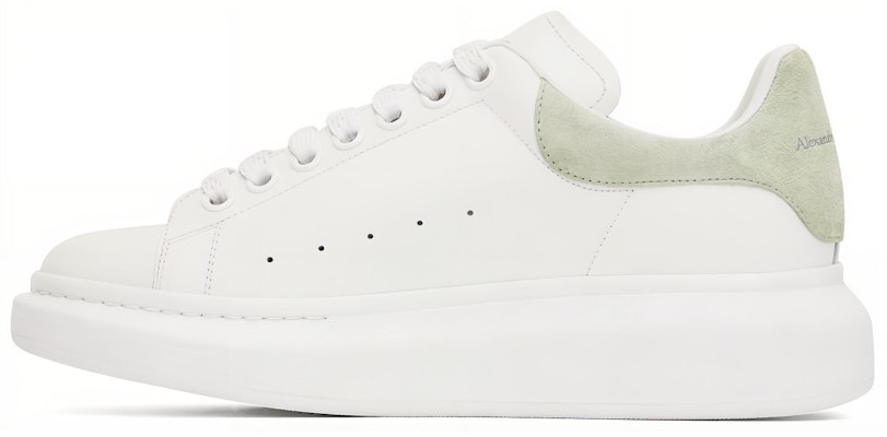 Alexander McQueen Oversized Sneaker 'Low Top Kulit Putih' 727398WIBN28935 Buy Alexander McQueen Oversized Sneaker 'Low Top Kulit Putih' 727398WIBN28935