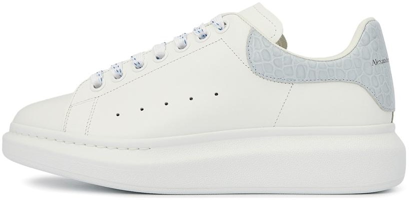 알렉산더 맥퀸 오버사이즈 스니커즈 '화이트 라이트 블루 크로커다일' 625162-WIBNG-9760 Buy 알렉산더 맥퀸 오버사이즈 스니커즈 '화이트 라이트 블루 크로커다일' 625162-WIBNG-9760