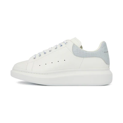 Alexander McQueen Oversized Sneaker 'White Light Blue Crocodile'