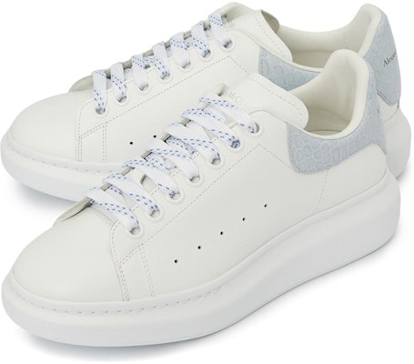 알렉산더 맥퀸 오버사이즈 스니커즈 '화이트 라이트 블루 크로커다일' 625162-WIBNG-9760 Lookbook 알렉산더 맥퀸 오버사이즈 스니커즈 '화이트 라이트 블루 크로커다일' 625162-WIBNG-9760