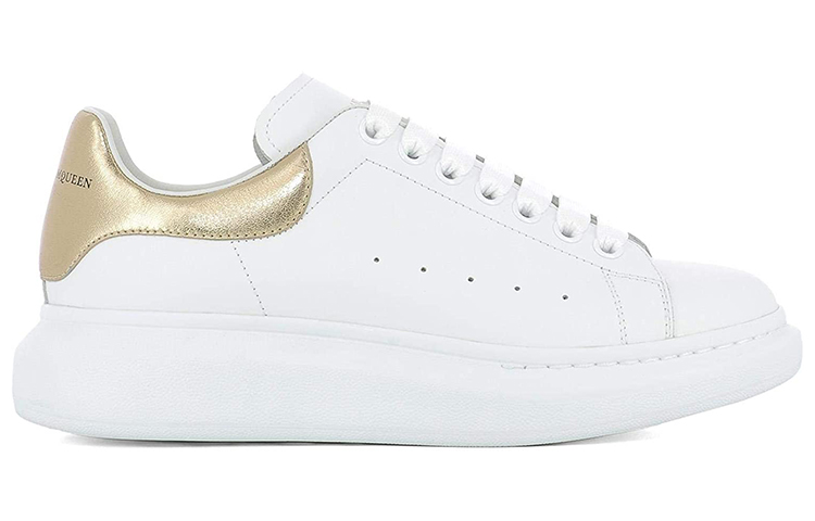 Alexander McQueen Oversized Sneaker 'White Light Gold' 圖 2