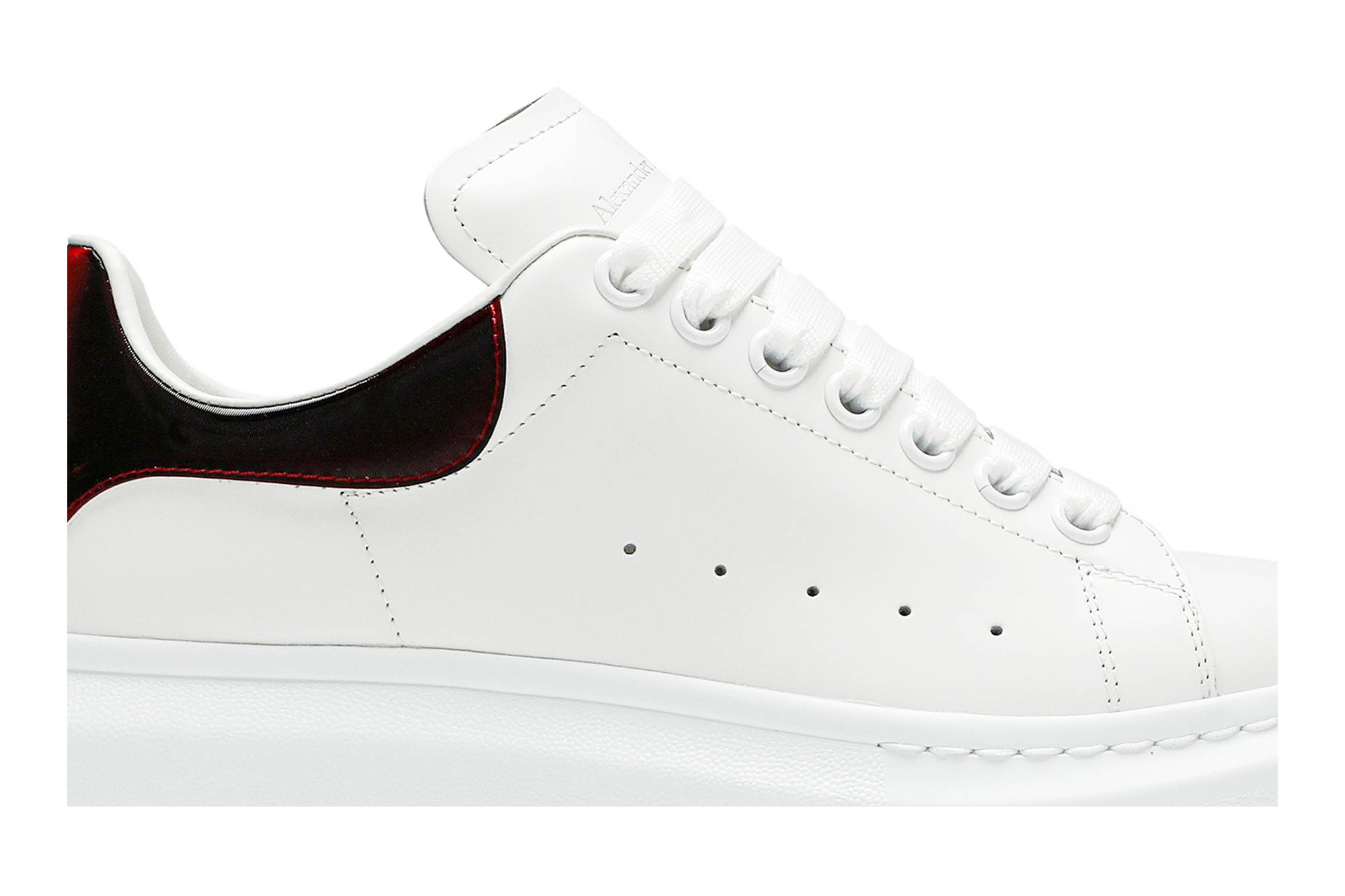 Order Alexander McQueen Oversized Sneaker 'Putih Merah Menggoda' 553680-WHXMW-9676