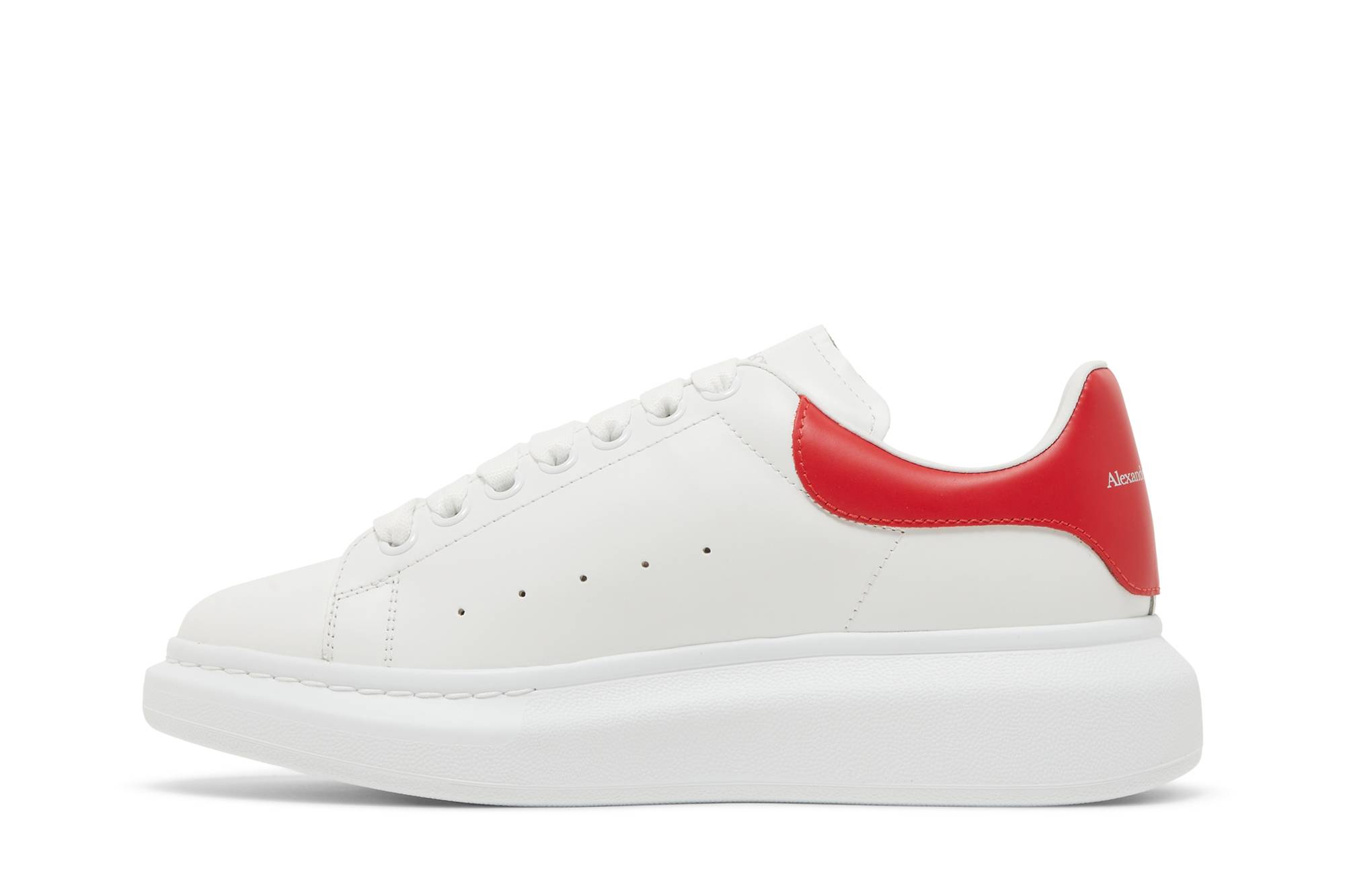 Alexander McQueen Oversized Sneaker 'White Lust Red' 圖 3