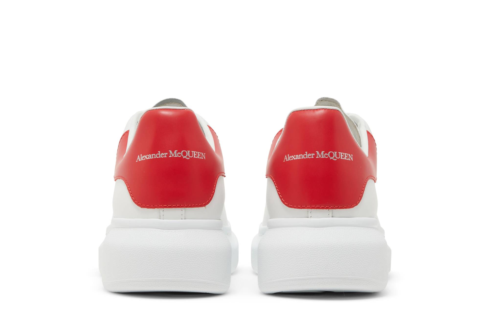 Alexander McQueen Oversized Sneaker 'White Lust Red' 圖 6