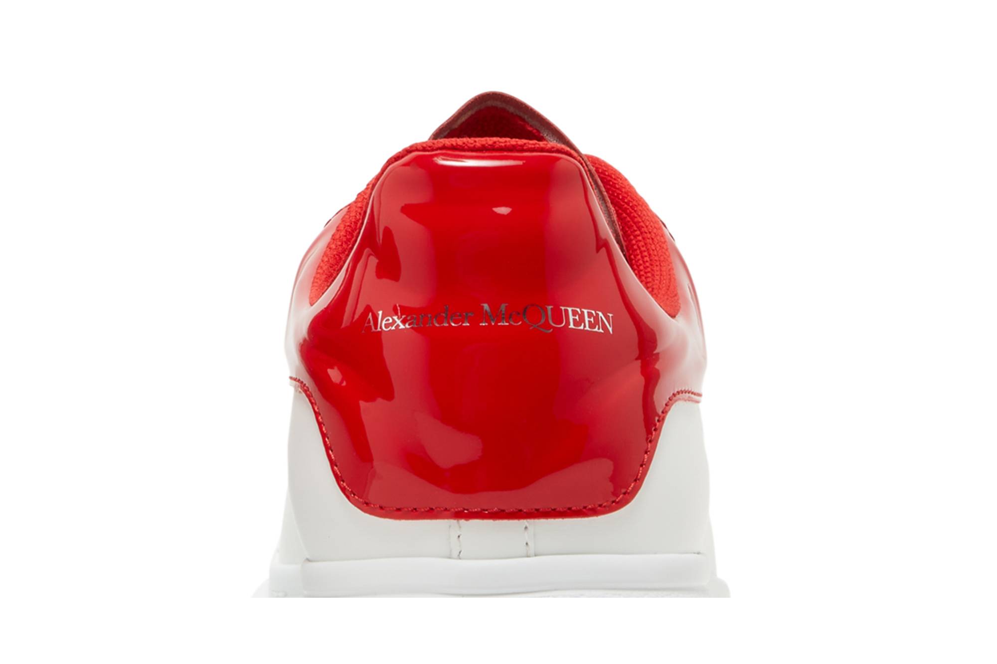 Sizing 알렉산더 맥퀸 오버사이즈 스니커즈 '화이트 레드' 682399-WIB92-9676