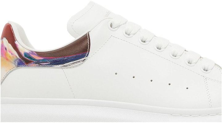 Alexander McQueen Oversized Sneaker 'Marble Putih' 750342-WIDJU-9035 Order Alexander McQueen Oversized Sneaker 'Marble Putih' 750342-WIDJU-9035