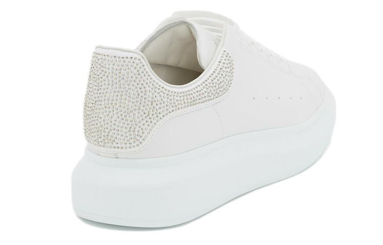 Shop Alexander McQueen Oversized Sneaker 'Putih Micro Studs' 646967-WHZ4Y-9071